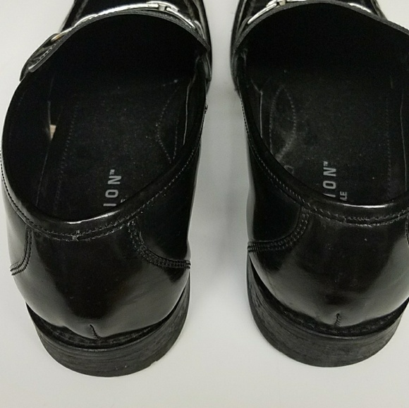 KENNETH COLE REACTION BLACK LEATHER SHOES - Picture 5 of 5